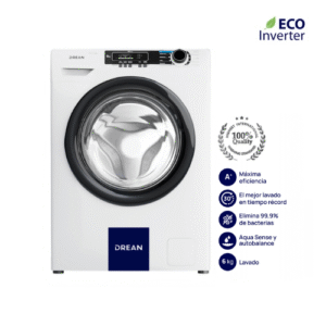 Lavarropas Drean Next 6kg 600rpm Carga Frontal Blanco