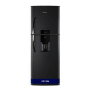 Heladera Drean 396Lts Dispenser Negra Ciclica HDR400F11N