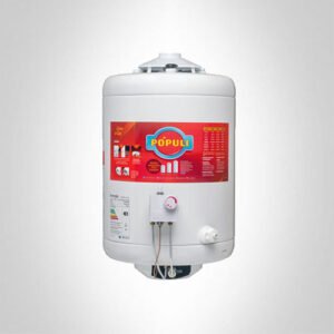 Termotanque a gas Populi 45 L Conexion Superior Colgar