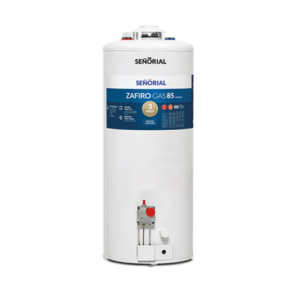 Termotanque a Gas Señorial 85L Zafiro Conexion Superior TSZP1-85