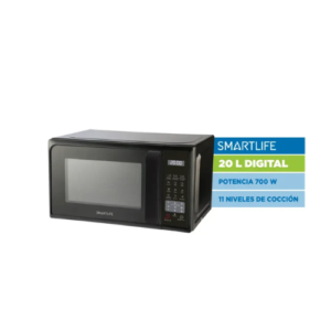 Microondas Smartlife 20L Negro SL-MWO20MDW