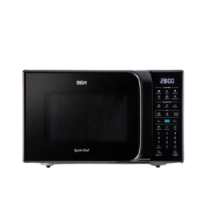 Microondas BGH 23L con Grill Negro B223DN20I